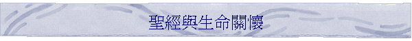 聖經與生命關懷